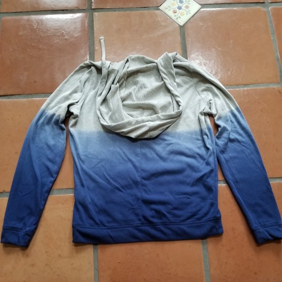 VENUS Blue and Grey Hoodie - Picture 5 of 11